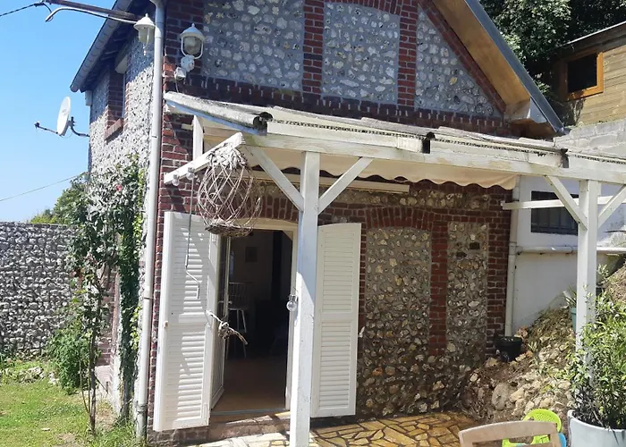 Chez Jeannine, Maison A 度假居 埃特勒塔